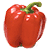Rød peberfrugt